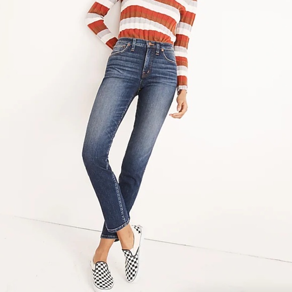 Madewell Denim - Madewell Slim Straight Jeans in Hammond Wash